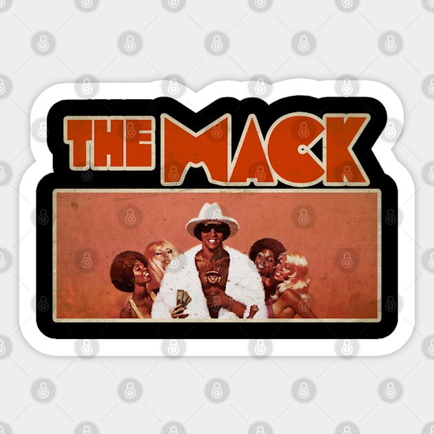 The Mack Retro and Simple Sticker by Pasar di Dunia